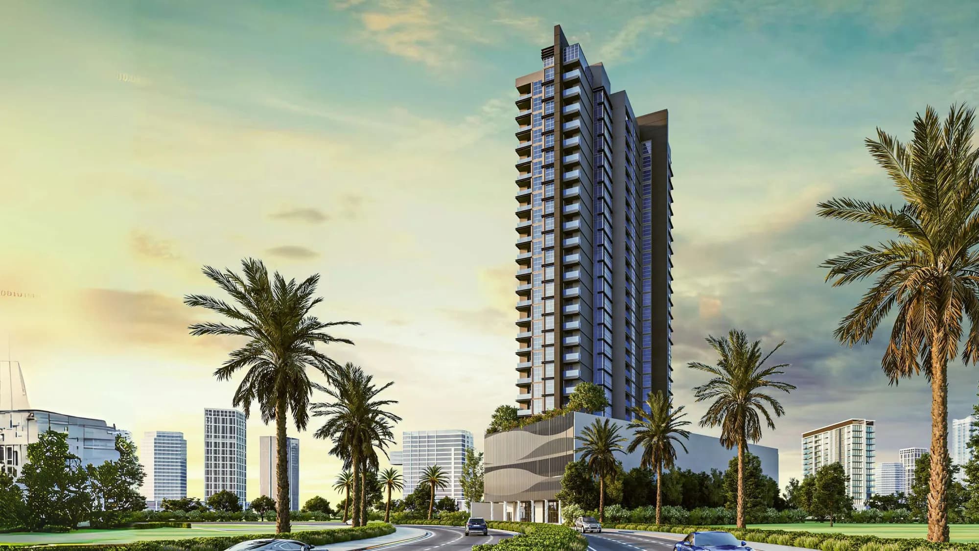 Century tower in Business Bay, Dubai