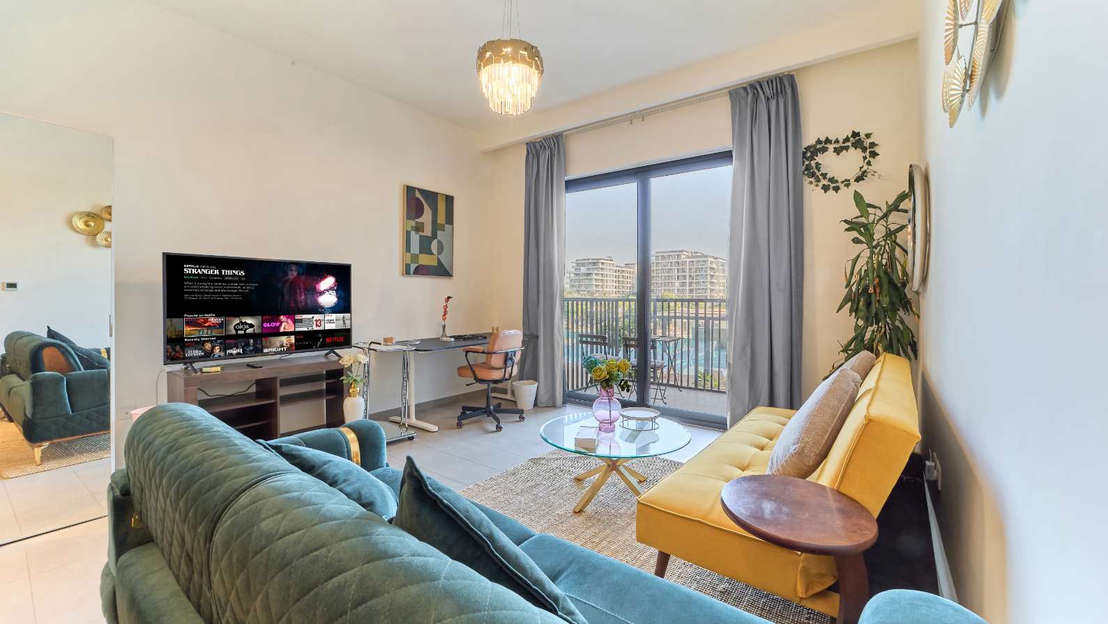 Dubai Hills Apt w/ Balcony & Pool Access