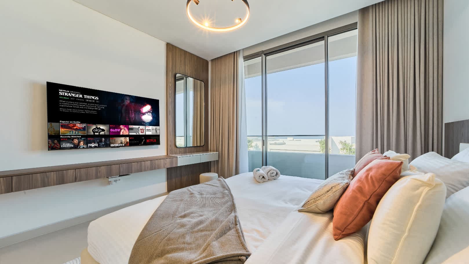 Relaxing Sea View 1BR Apartment Al Zorah, photo 4