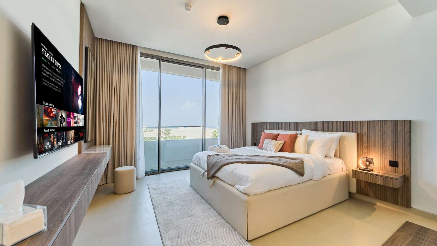 Relaxing Sea View 1BR Apartment Al Zorah, photo 3
