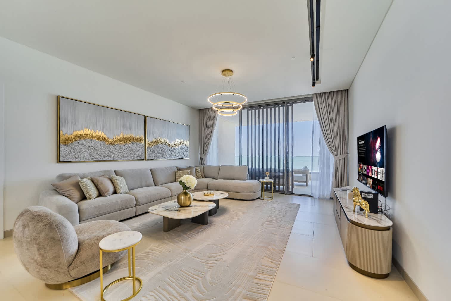 Al Zorah 2BR And Maids Sea View, photo 4