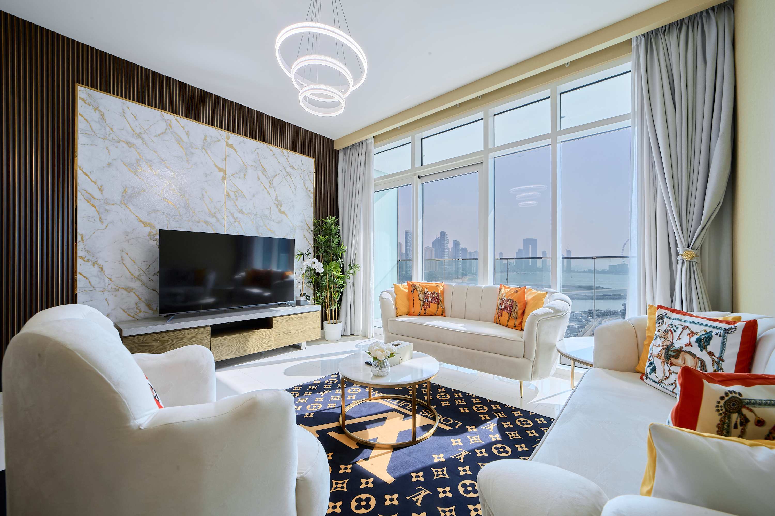 Luxury 2BR Apartment with Ain Dubai View